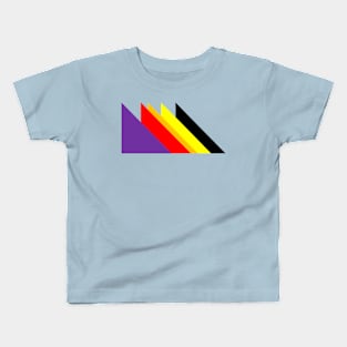 sunset mountains Kids T-Shirt